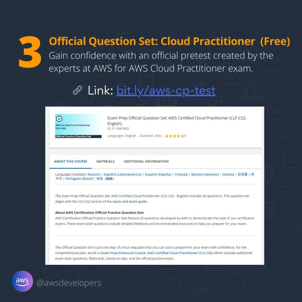 Prepare for the AWS Cloud Practitioner Certification with a FREE Practice Test